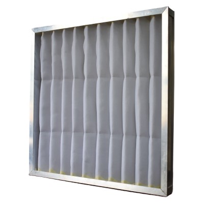 pleated panel filter